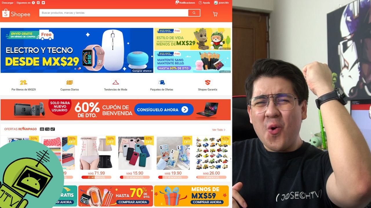 Comprando en Shopee Mexico / Precios bajos y envio GRATIS