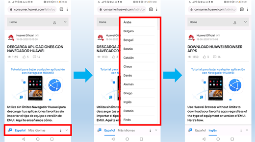 El nuevo traductor de Huawei ya está en funciones