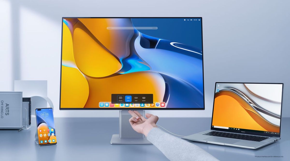 HUAWEI MateView para una experiencia de productividad a 3 pantallas