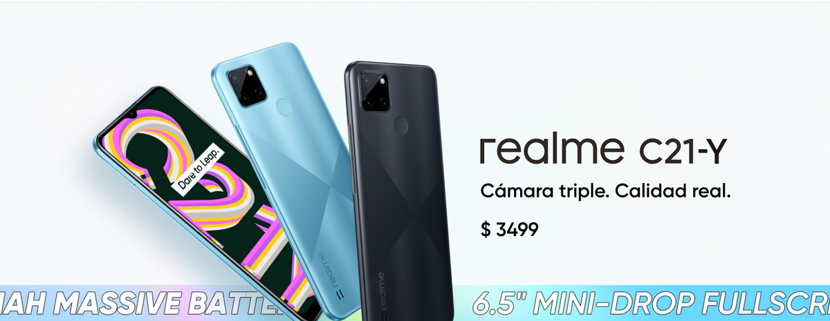 Llega a México el Realme C21