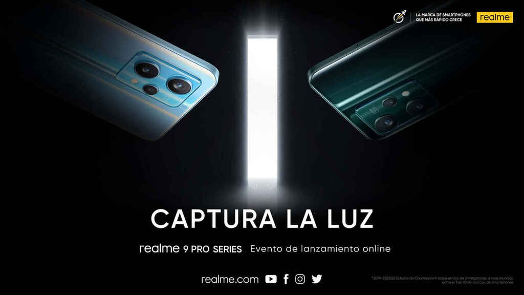 Realme anuncia que la serie 9 Pro será lanzada el 16 de Febrero