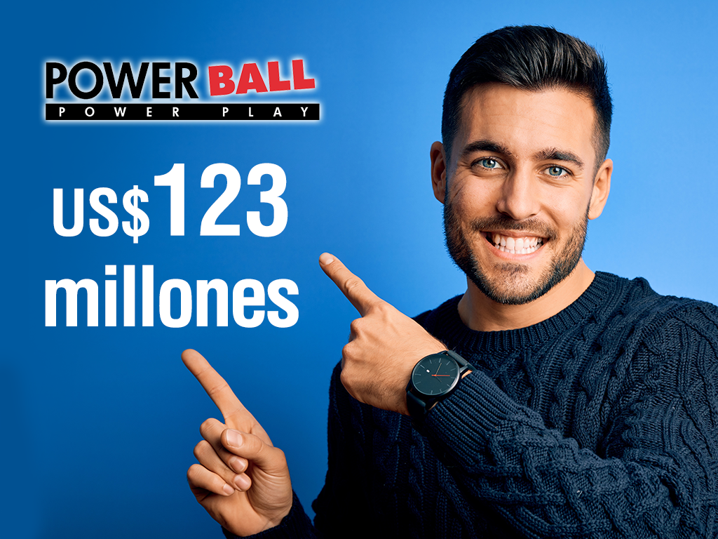 Powerball- Llévate US $123 millones con The Lotter