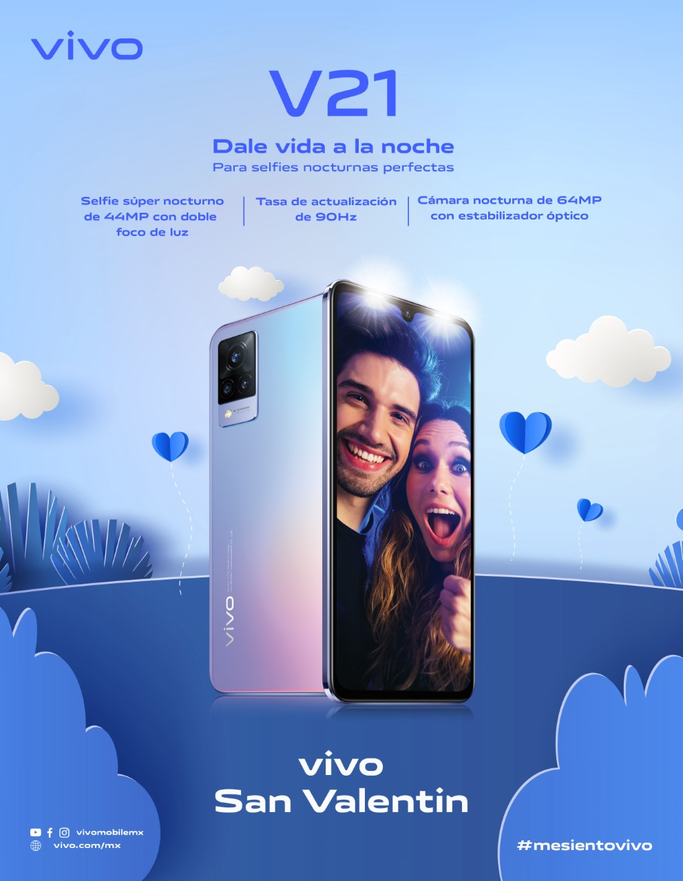 Tips de Vivo para que tengas el mejor San Valentín