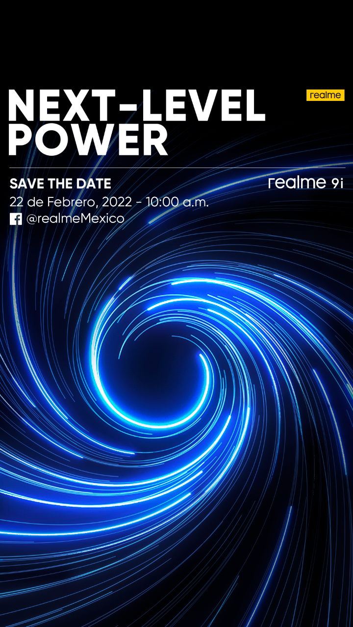 Realme 9i llegará a México muy pronto