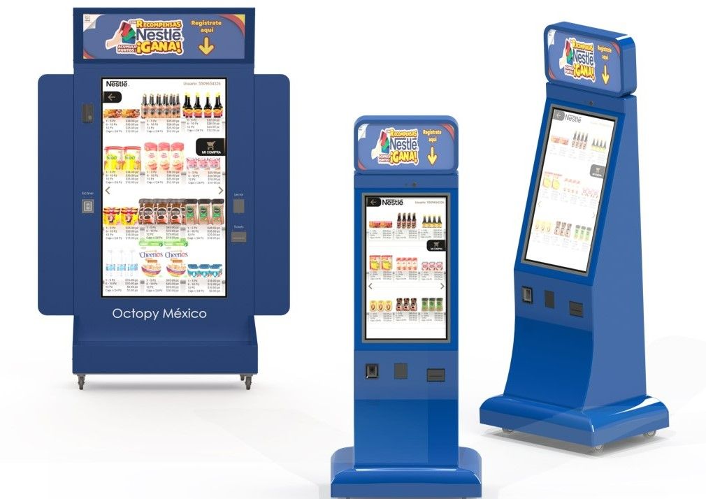 TÓTEMS robóticos atienden tiendas de abarrotes- OCTOPY
