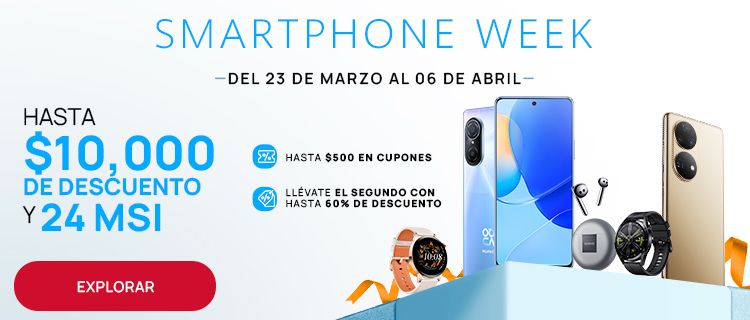 Llega HUAWEI Smartphone Week con grandes promociones