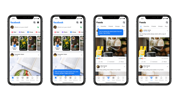 Facebook presenta "Feeds"- Aquí te lo contamos