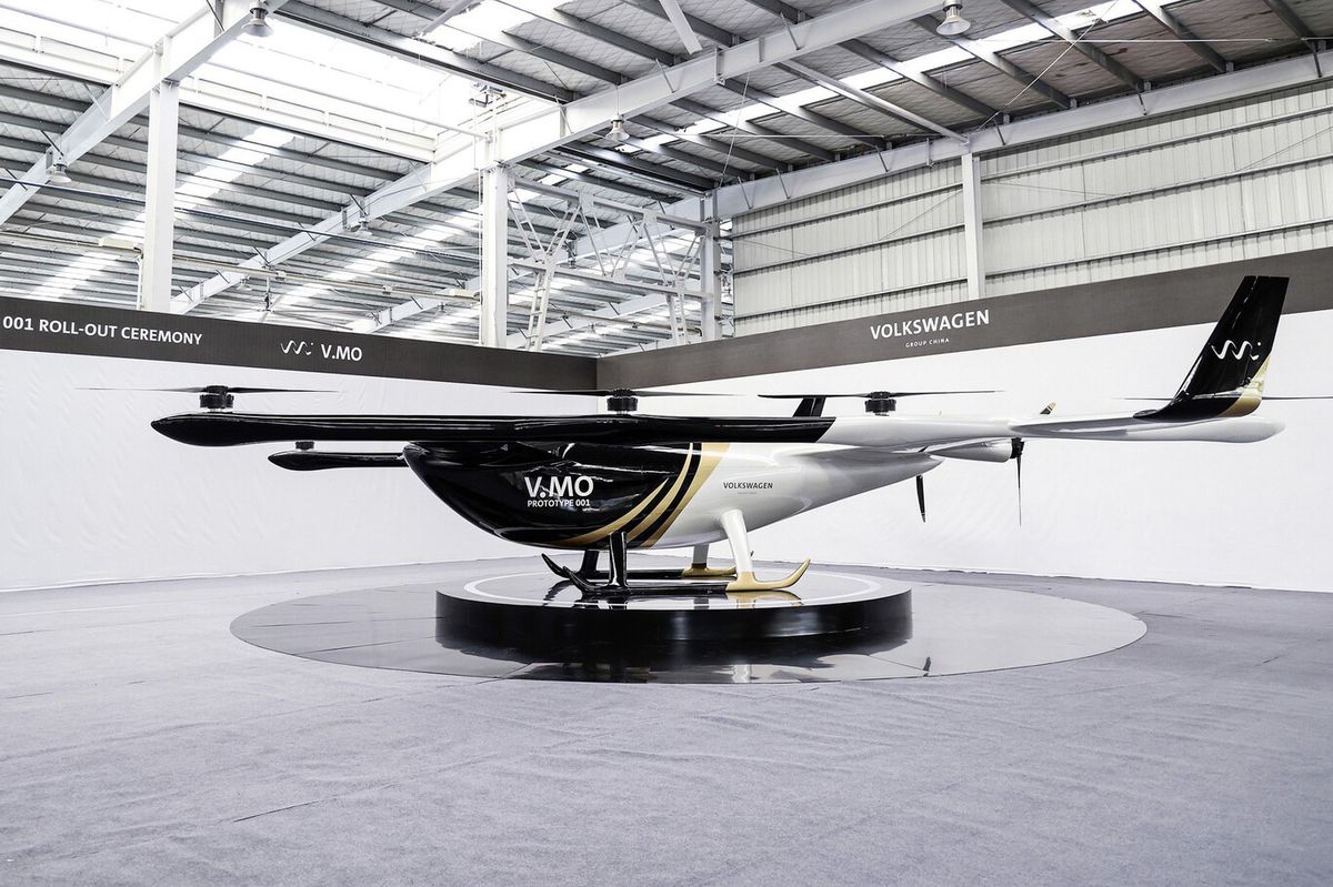 Conoce el Volkswagen V.MO, un prototipo de dron construido para China
