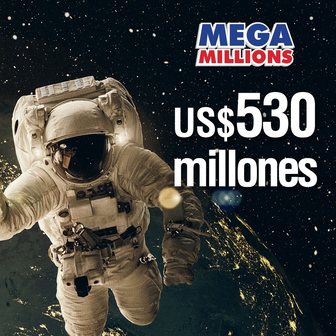 Con MEGA MILLIONS puedes Llevarte US$530 millones con The Lotter