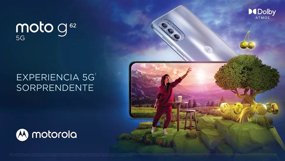 Llegan a México los nuevos moto g62 5G y moto g42