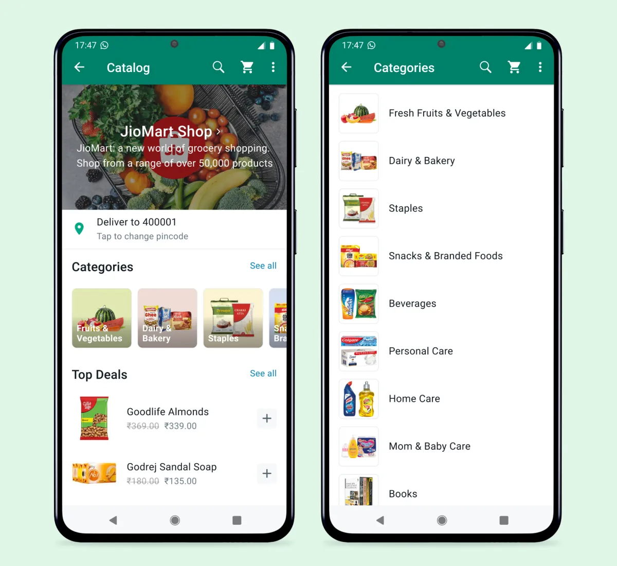 WhatsApp implementa funciones al estilo Rappi