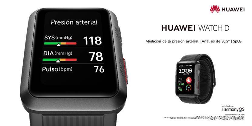 Huawei anuncia la llegada de HUAWEI WATCH D