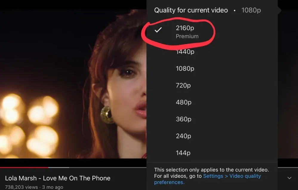 Pronto tendrás que ser suscriptor de YouTube Premium para ver vídeos en 4K