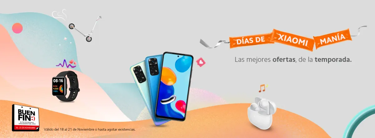 Descuentos Xiaomi buen fin 2022