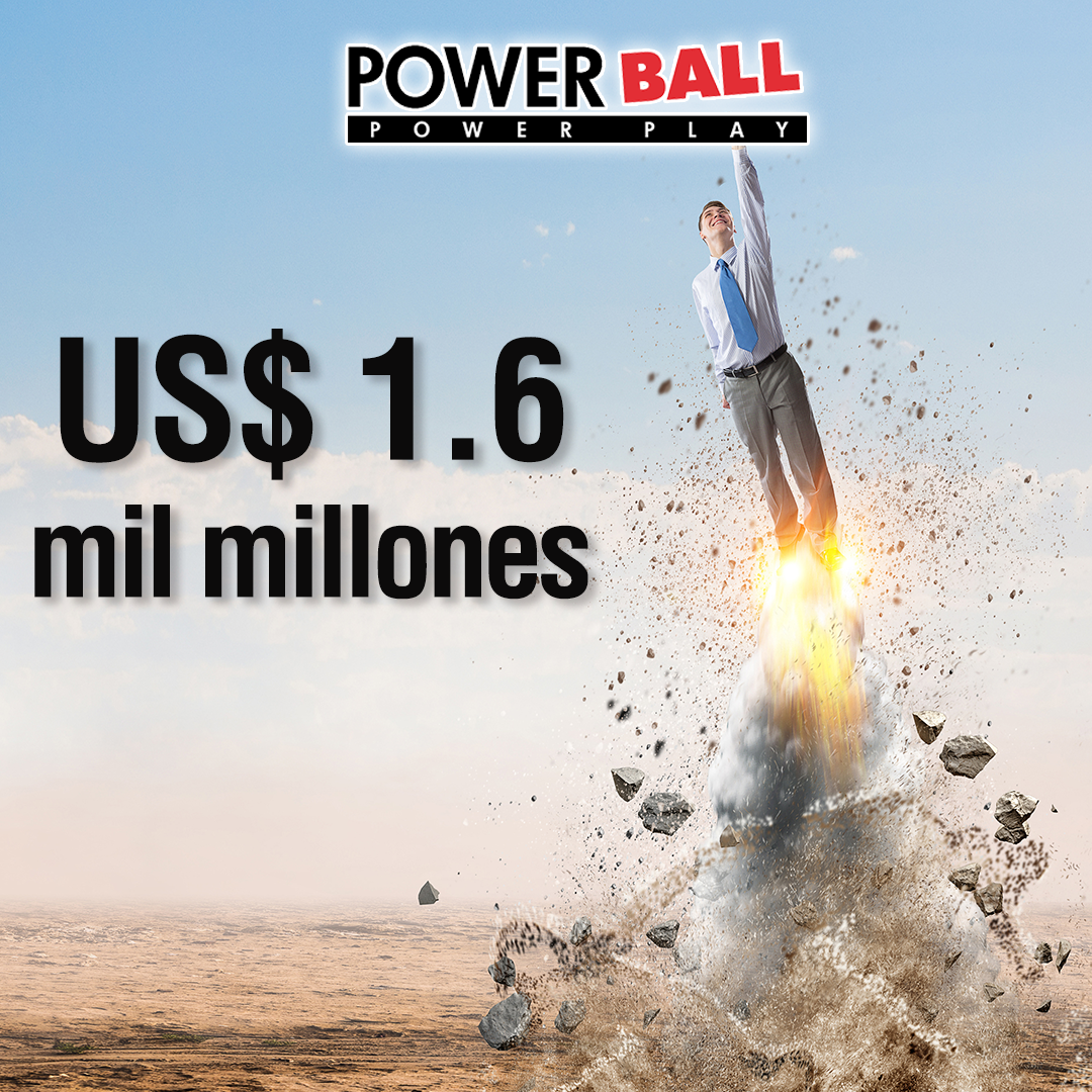 Powerball- Llévate US $1.6 millones con The Lotter