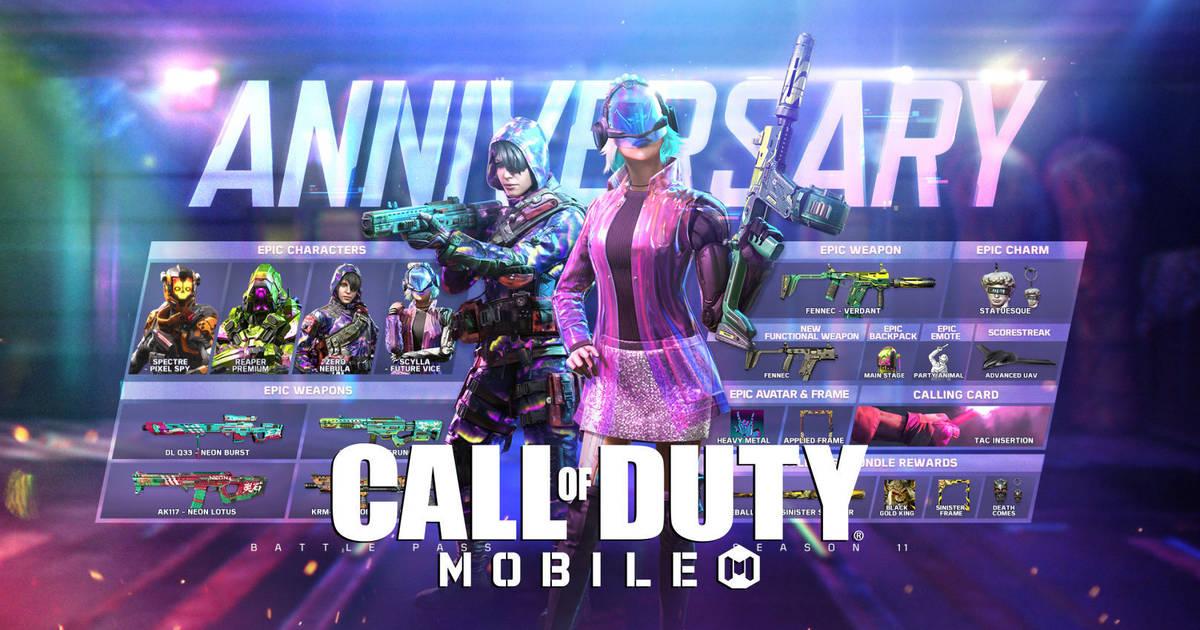 Consigue todo esto gratis en COD Mobile.