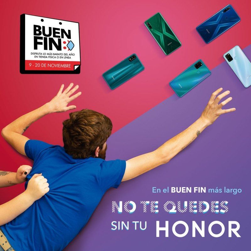 Honor se suma al Buen Fin 2020 con estas promociones