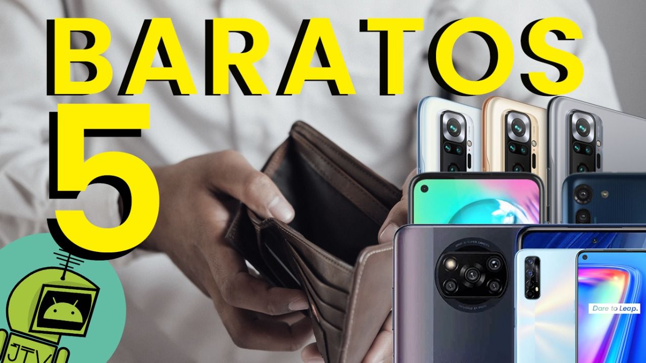 5 teléfonos baratos por $5,000 (250 usd) aproximadamente