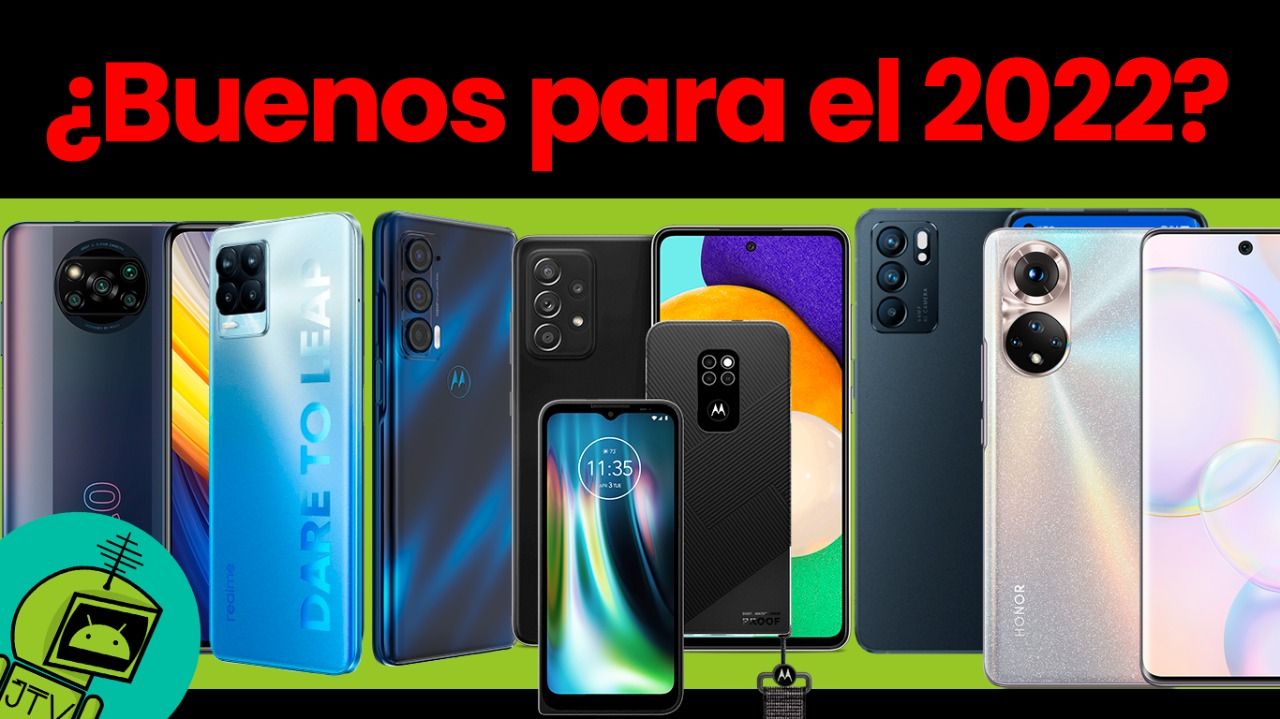 TOP 5 teléfonos Gama -Media/Media-Alta 2021