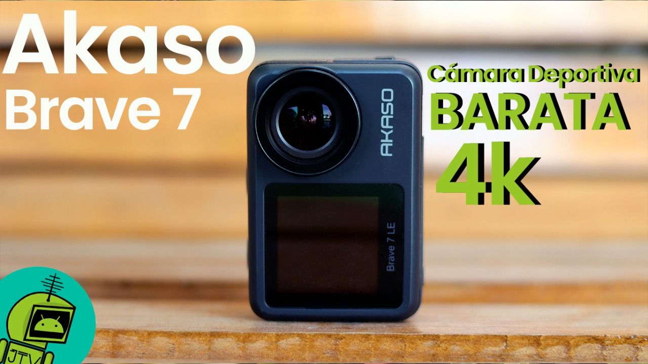 AKASO Brave 7 LE - Cámara deportiva barata 4K