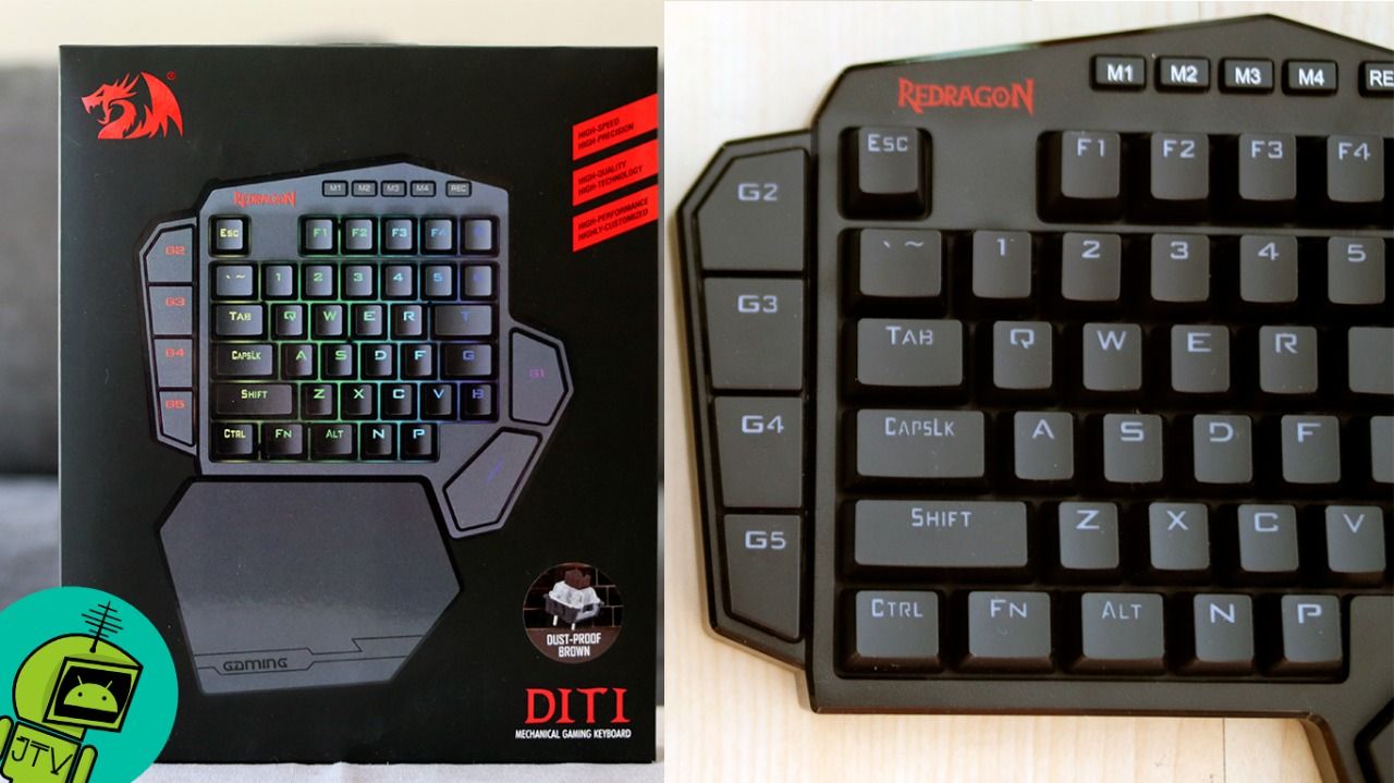 Teclado Redragon DITI K585 Review - México