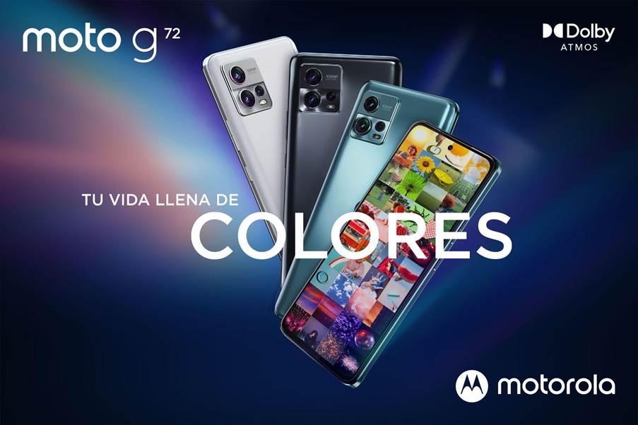 Llega a México el nuevo Moto G72"