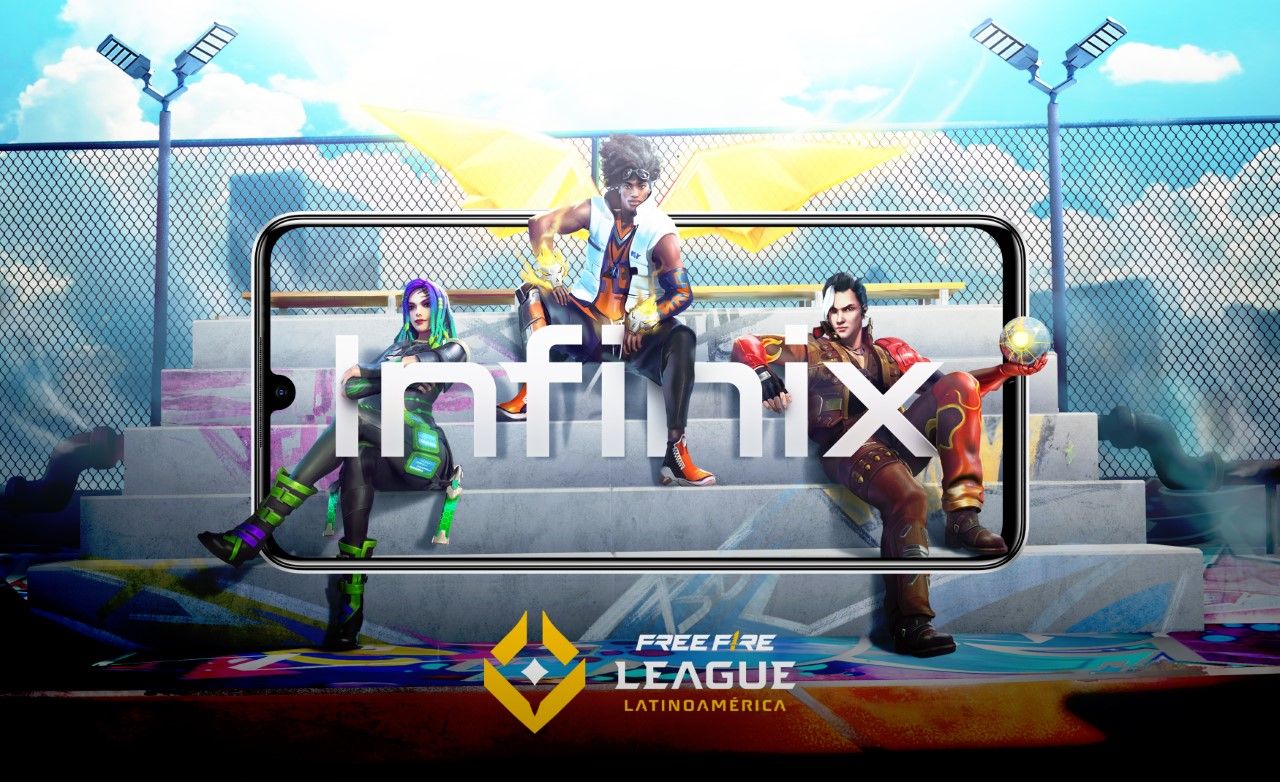 Infinix Mobility, patrocinador exclusivo de la Free Fire League Latinoamérica