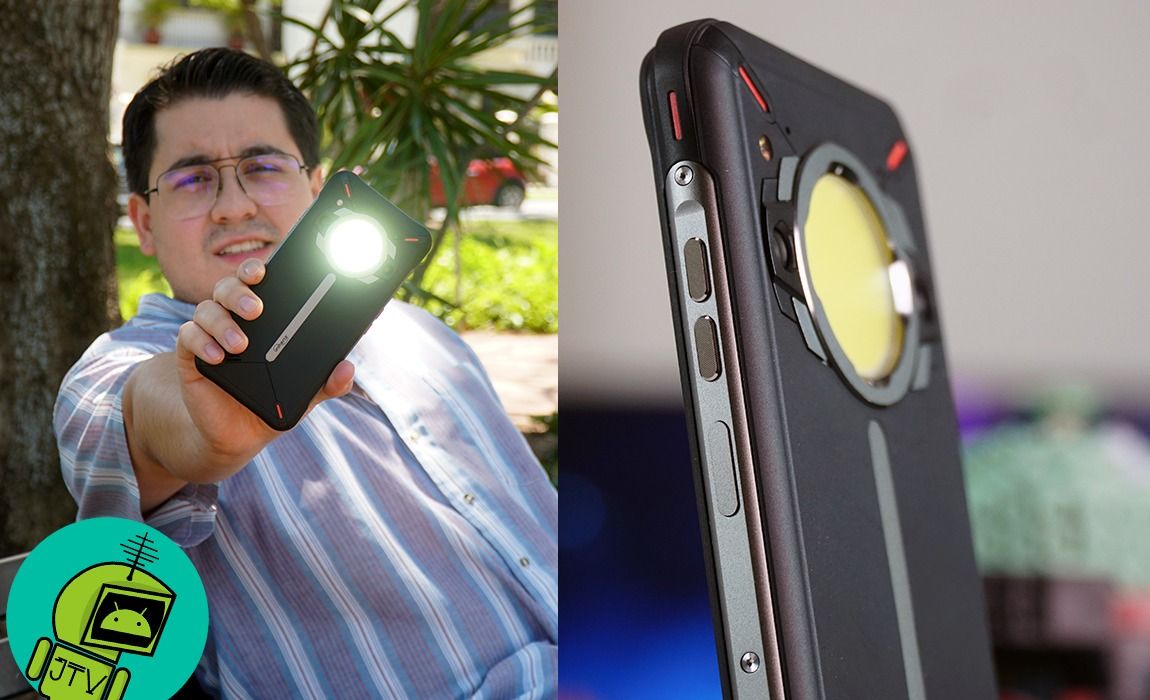 Unihertz Golden Eye Review en español - Un teléfono delgado
