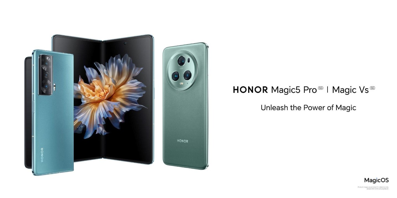 Los HONOR Magic5 Pro, HONOR Magic Vs y el HONOR Magic5 Lite llegarán a México