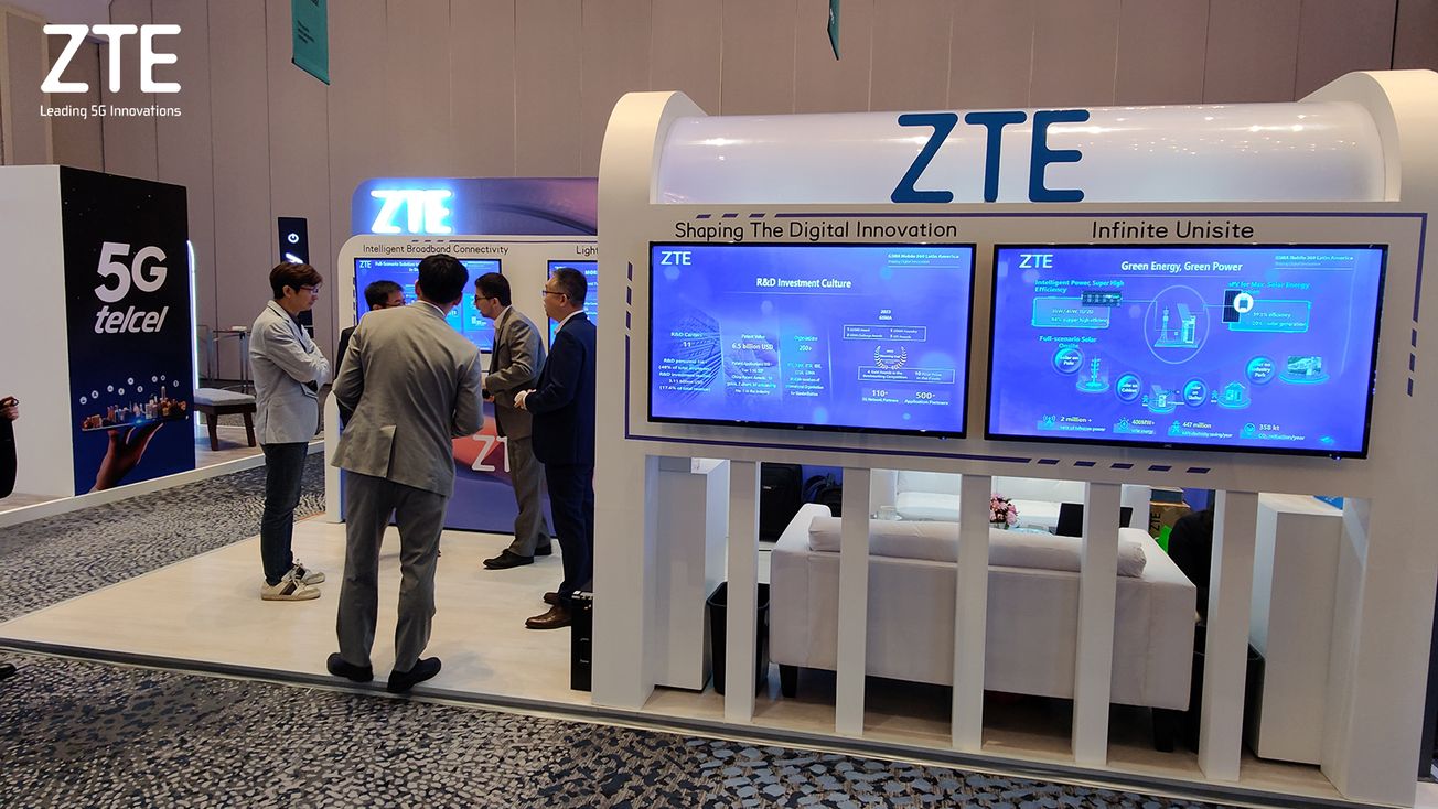 ZTE mostró esto en el M360 GSMA LATAM 2023