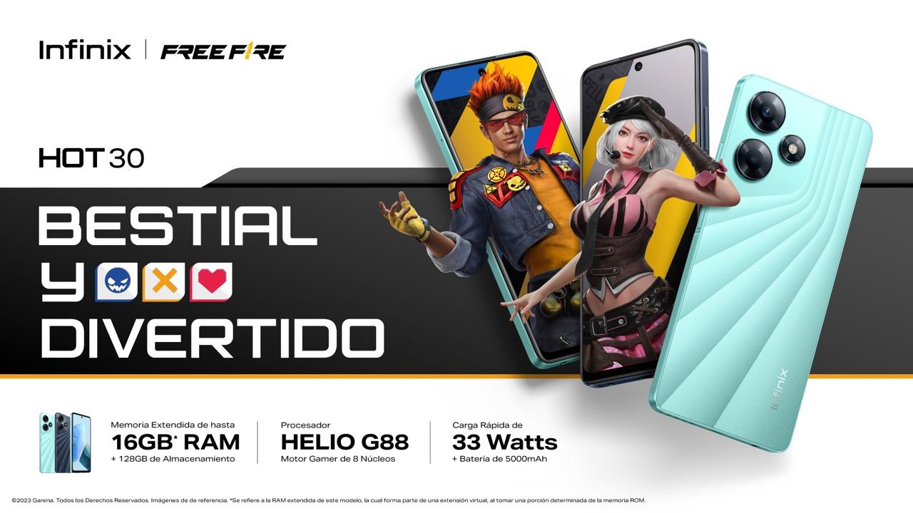 Infinix presenta las series HOT 30 y NOTE 30 en México