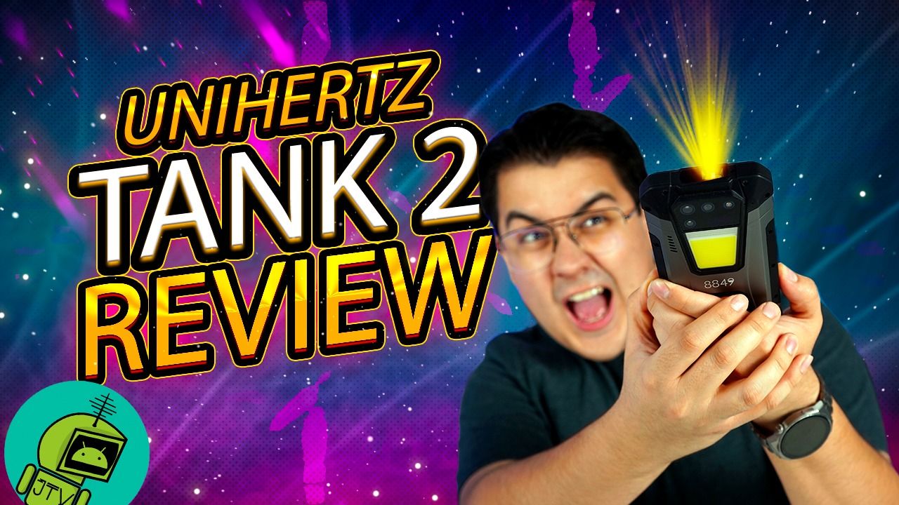 ¡Teléfono con proyector incluido! - UNIHERTZ TANK 2 Review