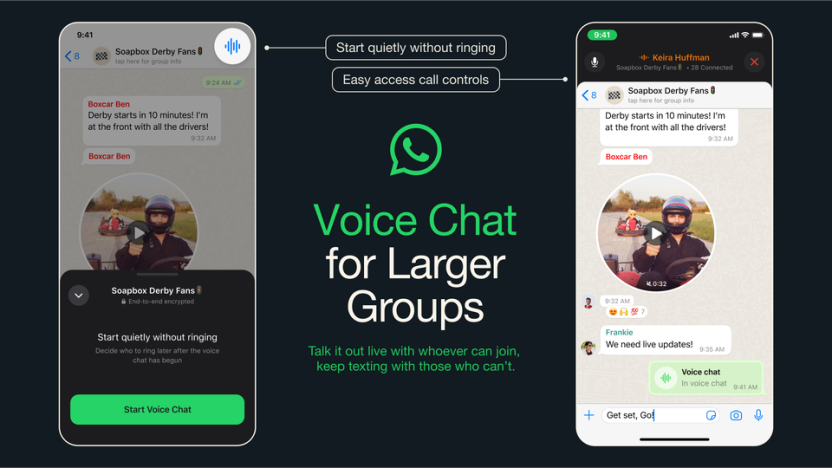 WhatsApp presenta los chats de voz