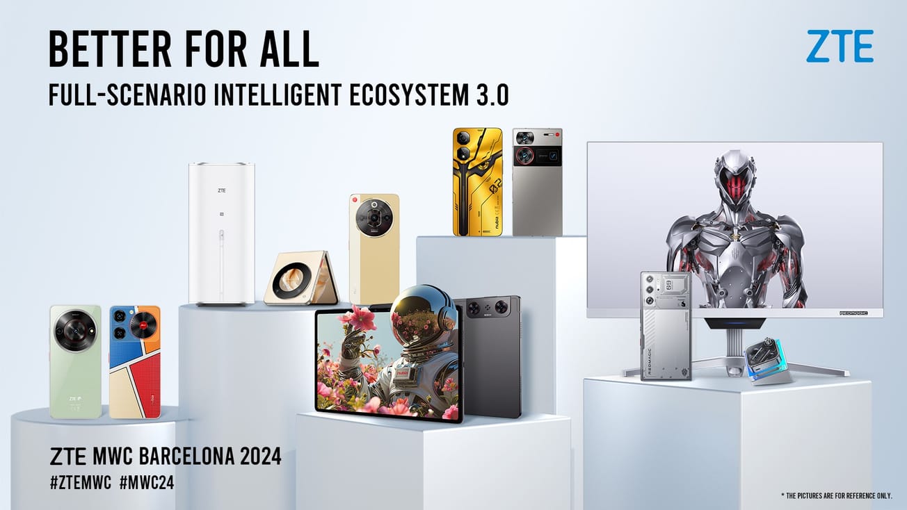 Lo presentado por ZTE en el MWC 2024