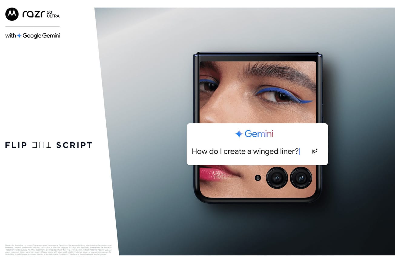 La IA en los nuevos Razr de Motorola