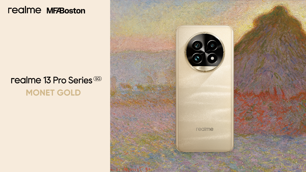 realme y el Museo de Bellas Artes de Boston colaboran en el diseño del realme 13 Pro+
