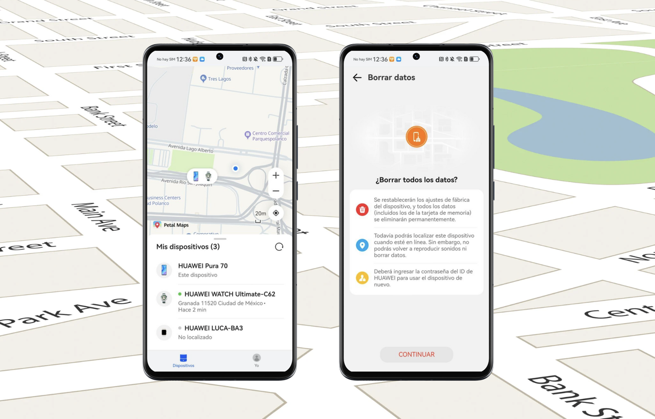 Así puedes encontrar un teléfono Huawei perdido