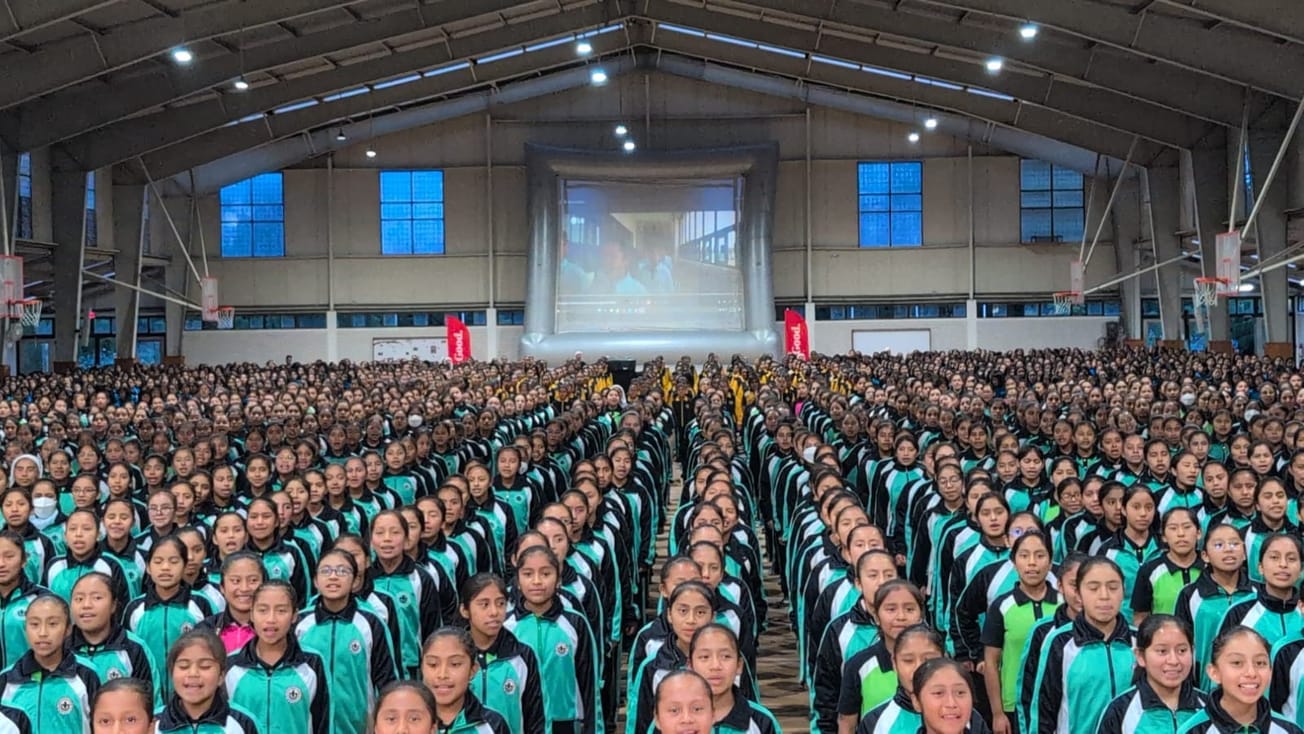 LG electronics lleva el festival de cine oled a villa de las niñas y lo comparte con más de 3 mil estudiantes