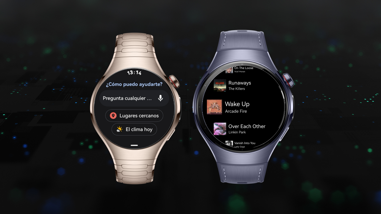 Así puedes usar Spotify y la nueva app de IA en el HUAWEI WATCH 5
