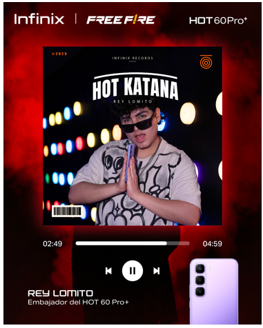 Esta es la nueva colaboración musical entre Infinix y Rey Lomito