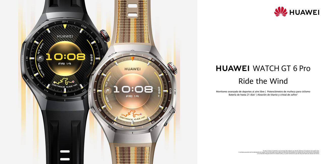 HUAWEI presenta la Serie Watch GT 6 de forma oficial