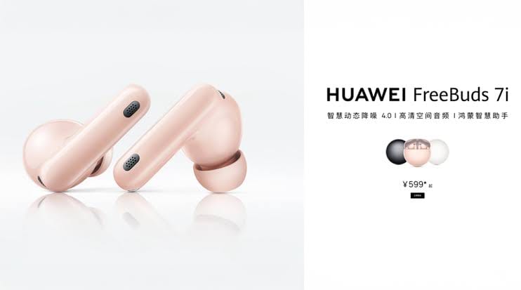 HUAWEI acaba de presentar los Freebuds 7i de forma oficial