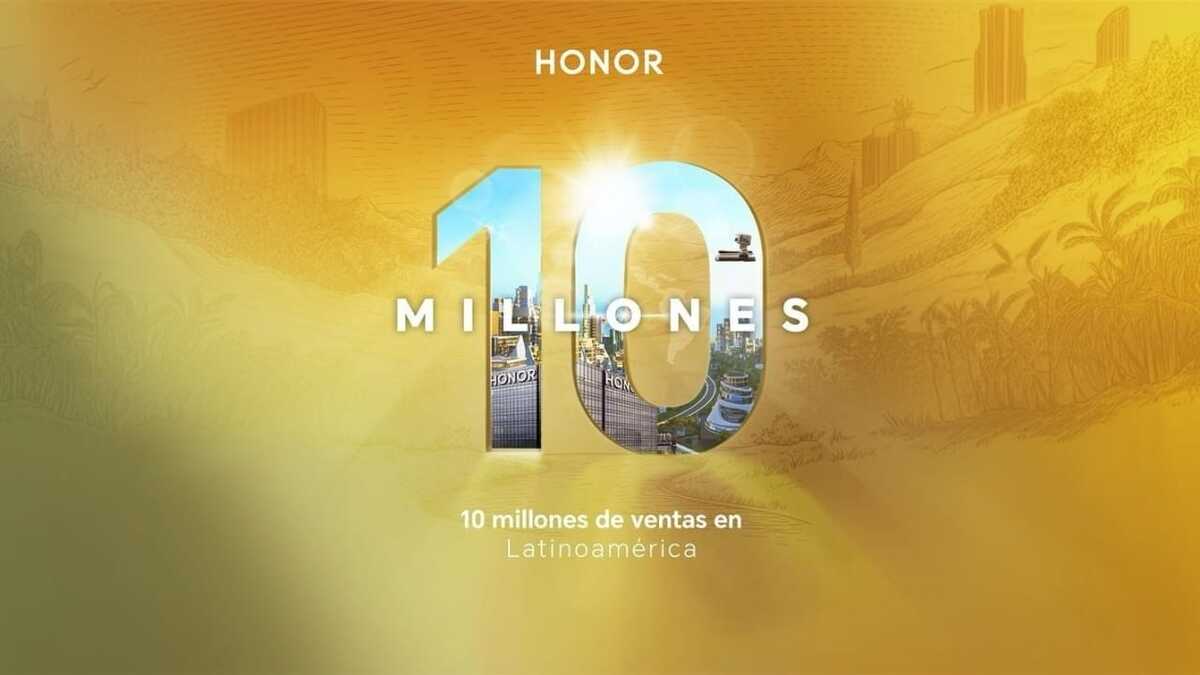 HONOR alcanza los 10 millones de smartphones comercializados en América Latina