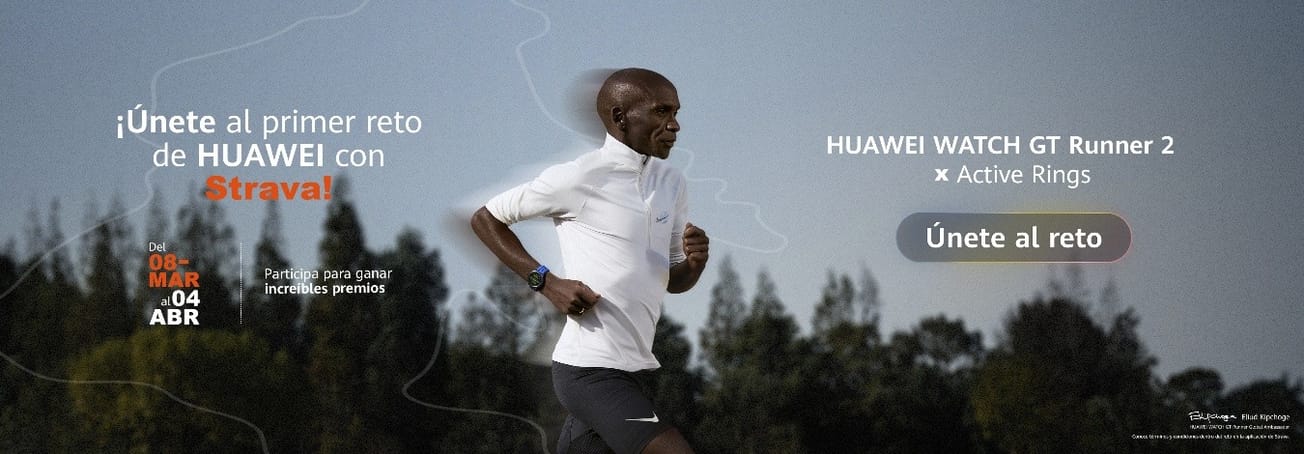 Huawei lanza su primer reto en Strava en México