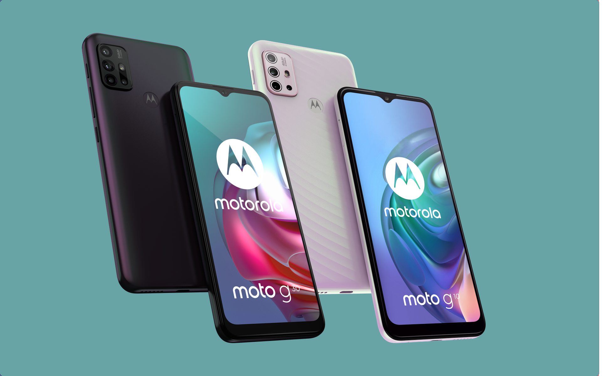 Motorola Presenta los Moto G10 y Moto G30-10 Años en la gama media