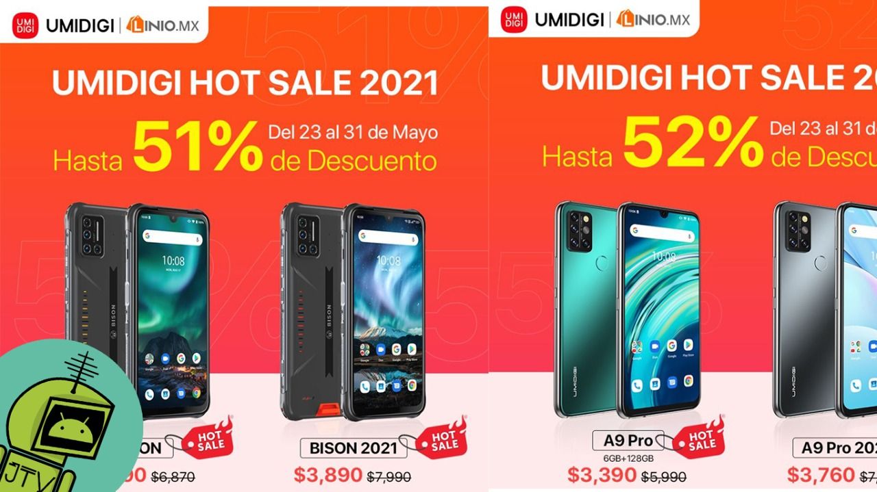Aprovecha las ofertas que Umidigi tiene para ti este Hot Sale 2021