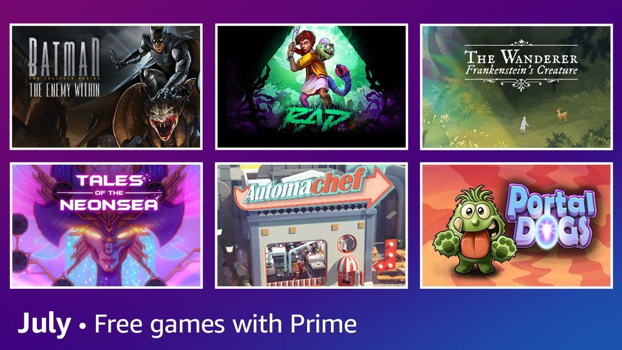 Estos son los juegos y drops de Amazon Prime Gaming de Julio
