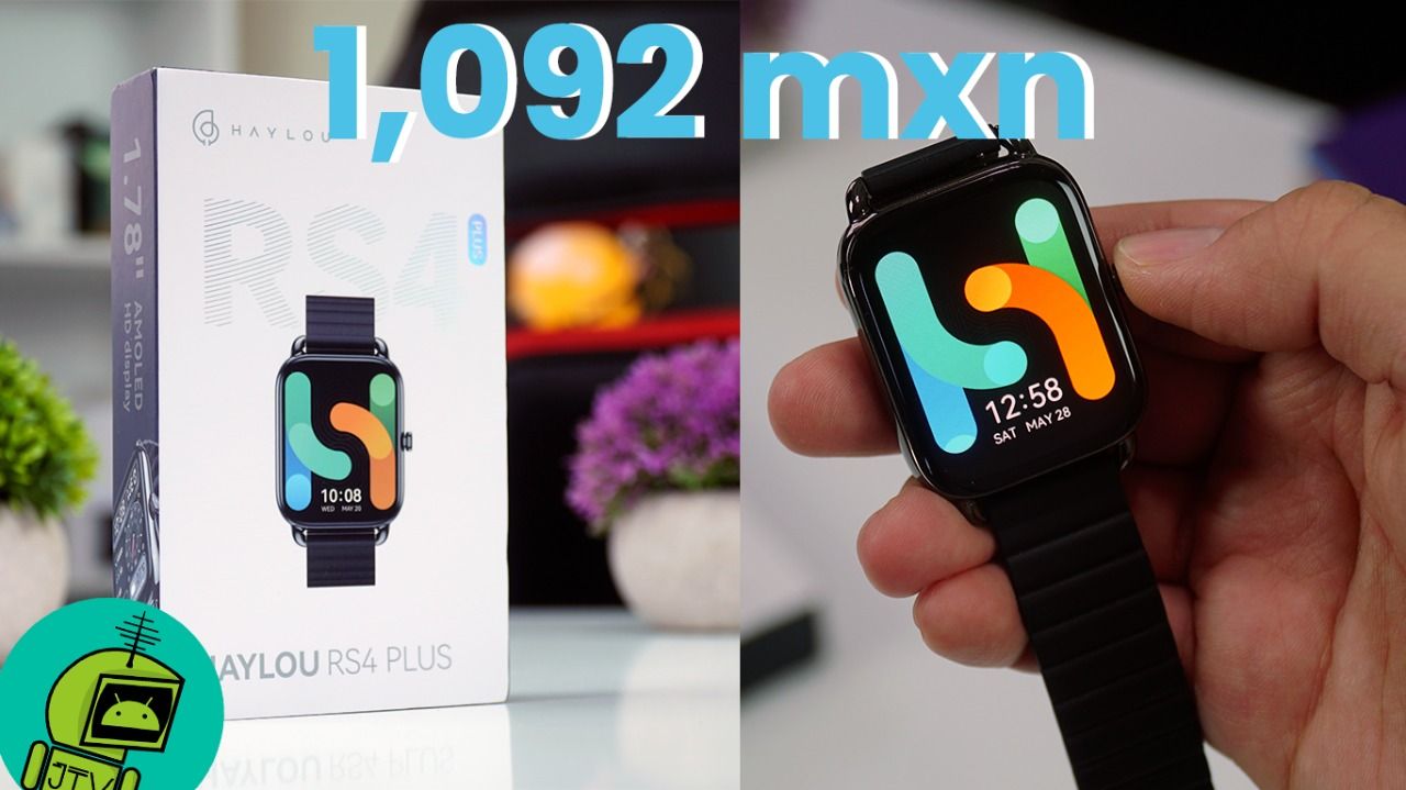El MEJOR smartwatch por menos de 1,500MXN / Haylou RS4 Plus Review