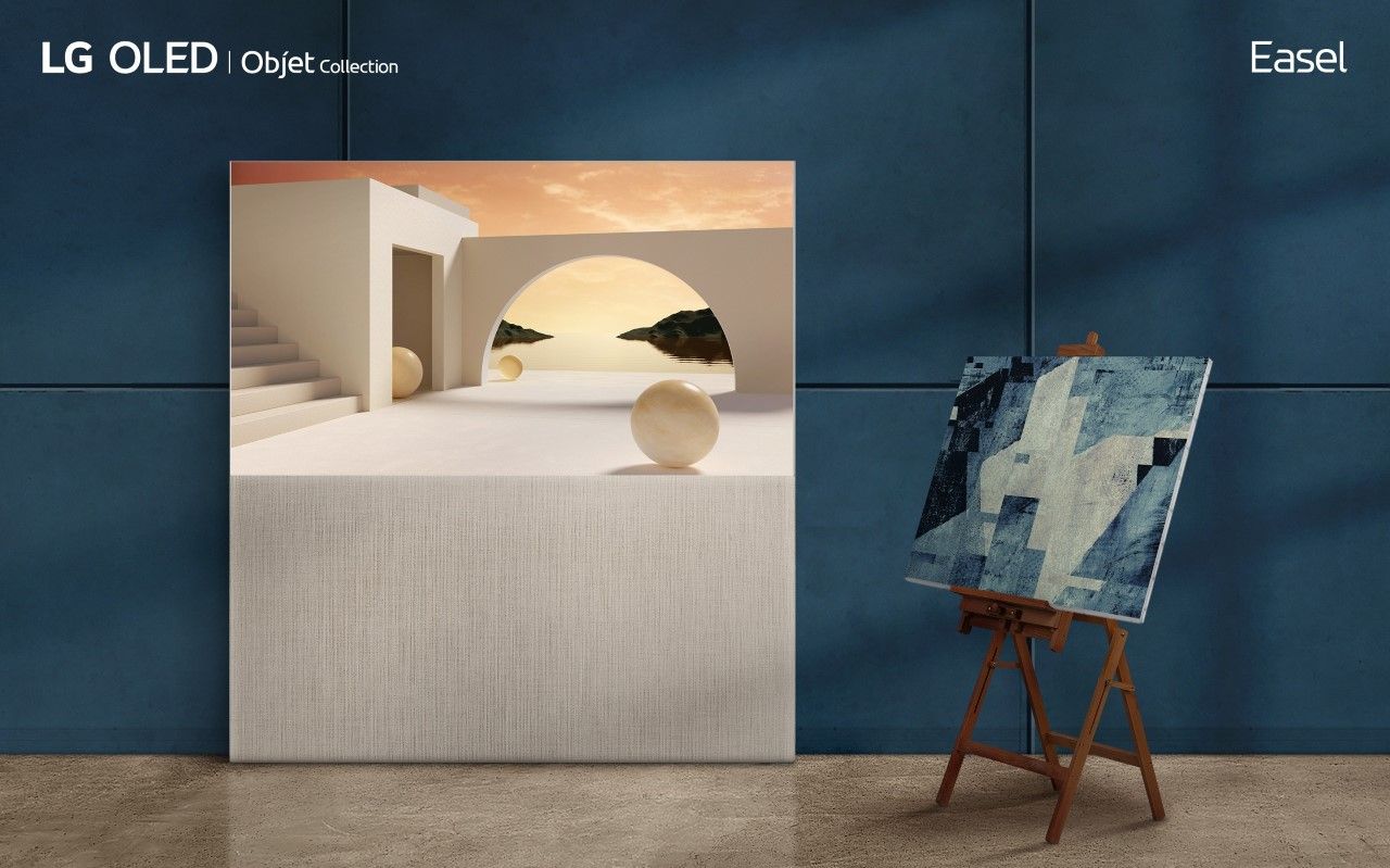 La línea LG OLED OBJET COLLECTION EASEL llega a México de forma oficial