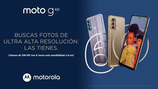 Motorola lanza en México el nuevo moto g60